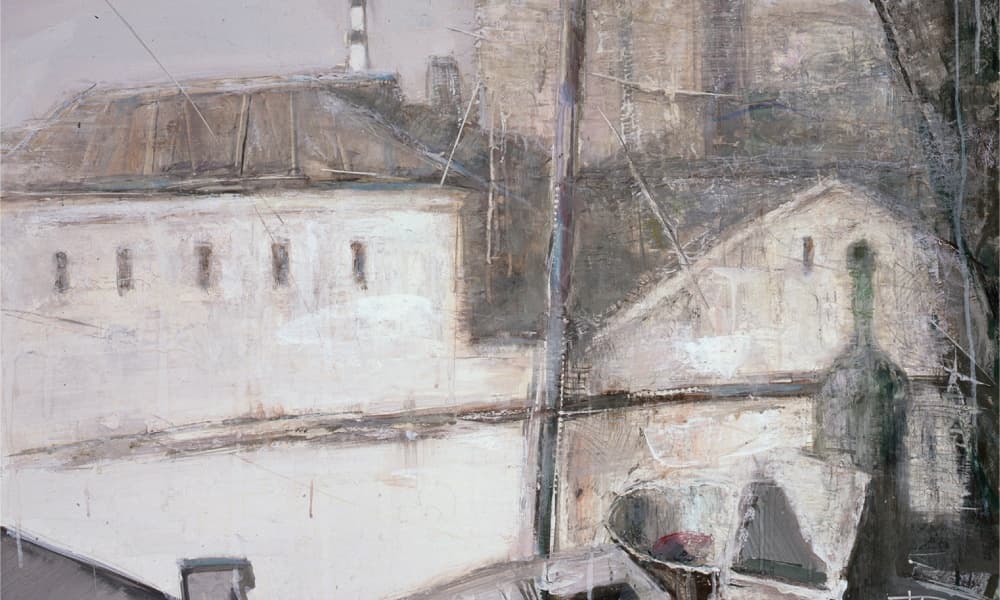 ARTIST'S KITCHEN OR "ENTRANCE FROM THE YARD"