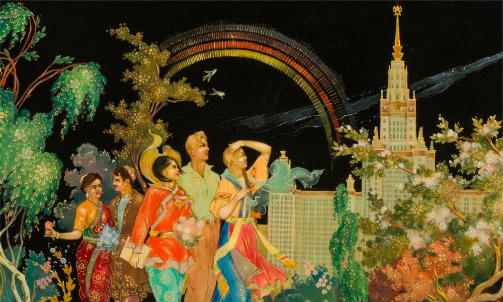 EXHIBITION "HISTORY OF RUSSIA IN THE LACQUER MINIATURE. THE XX CENTURY". AT THE MUSEUM OF LOCAL HISTORY OF THE NOVOSIBIRSK REGION