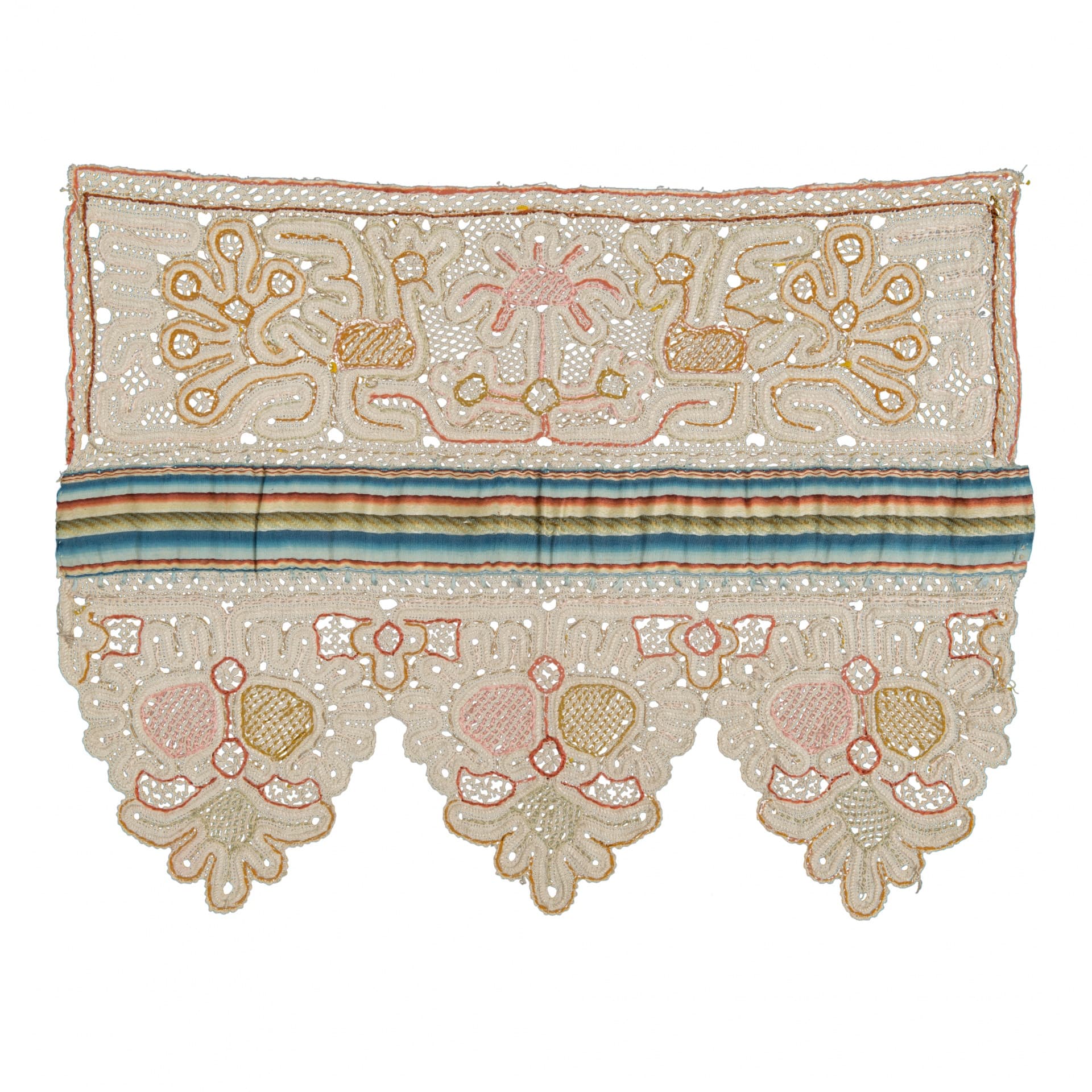 КОНЕЦ ПОЛОТЕНЦА КРУЖЕВНОЙ