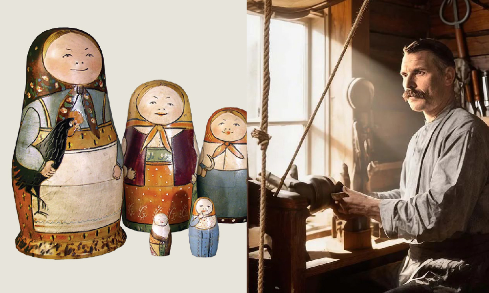 MASTER CLASS ON MATRYOSHKA PAINTING BY SERGEY VIDANOV AND ILYA MOVCHAN 12+