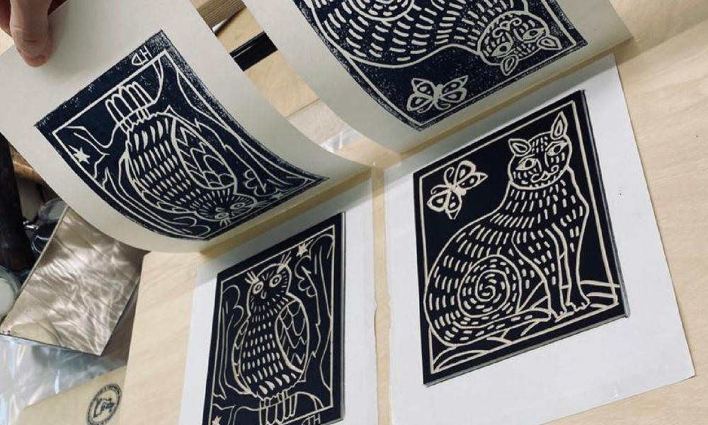 МАСТЕР-КЛАСС ПО ЛИНОГРАВЮРЕ «ЛИНОКОТ» 6+