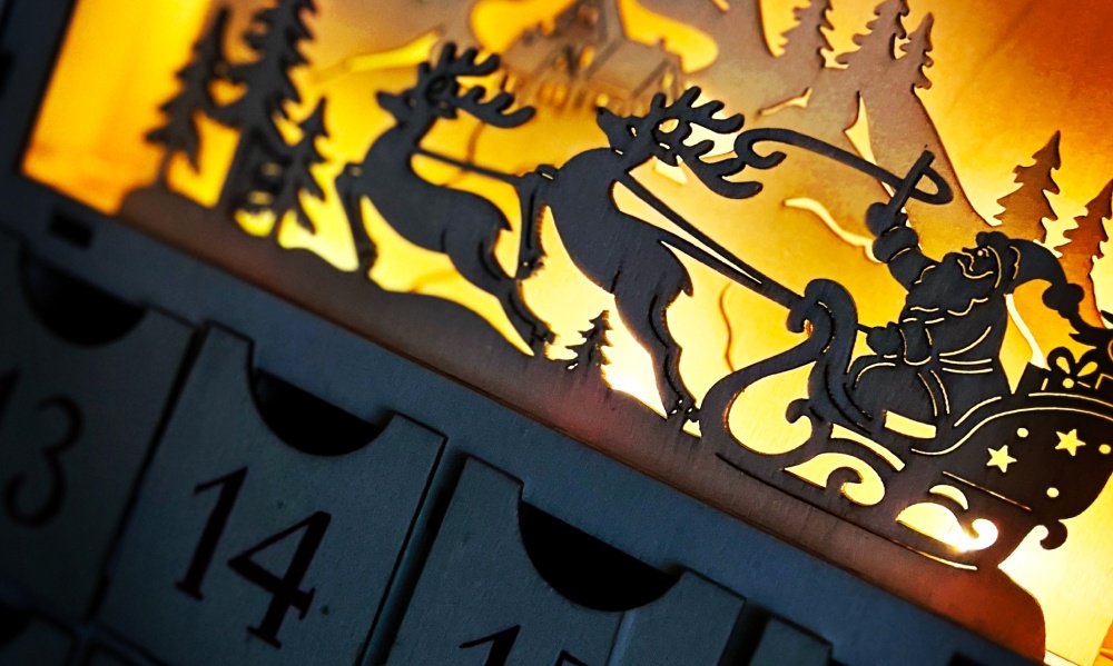 LINOGRAVING MASTER CLASS "AUTHOR'S CHRISTMAS ADVENT CALENDAR"