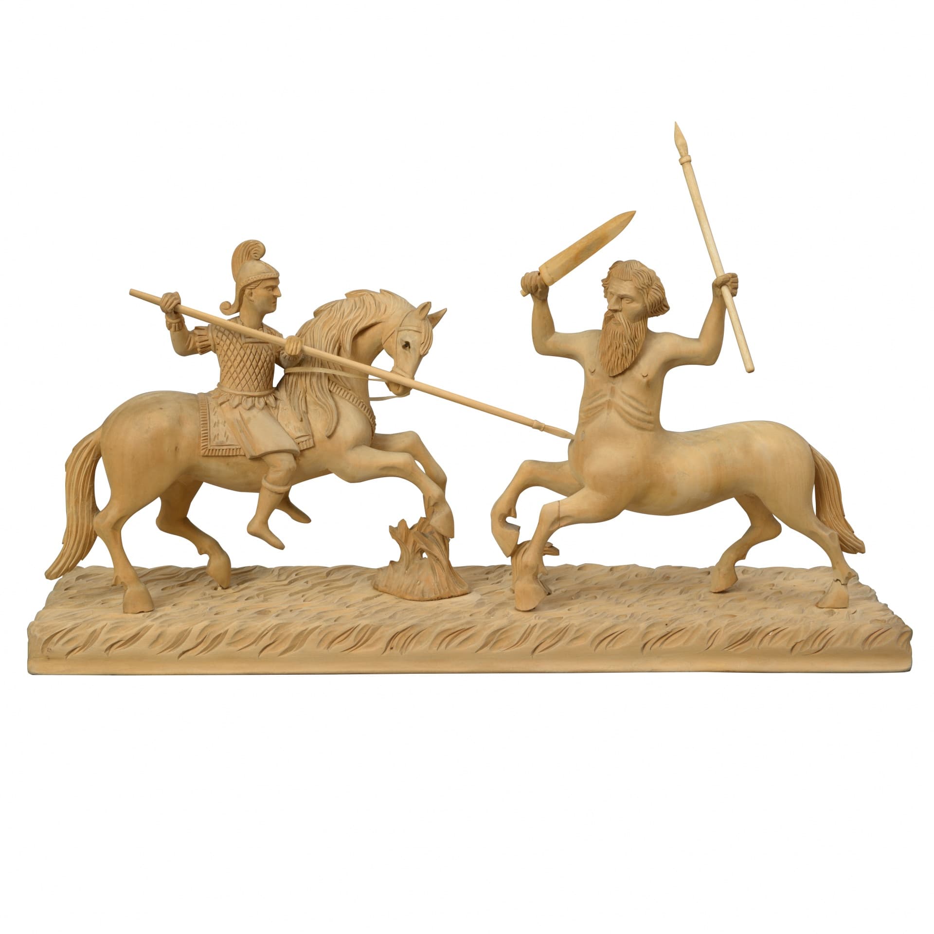 СКУЛЬПТУРНАЯ КОМПОЗИЦИЯ «БИТВА С КЕНТАВРОМ»